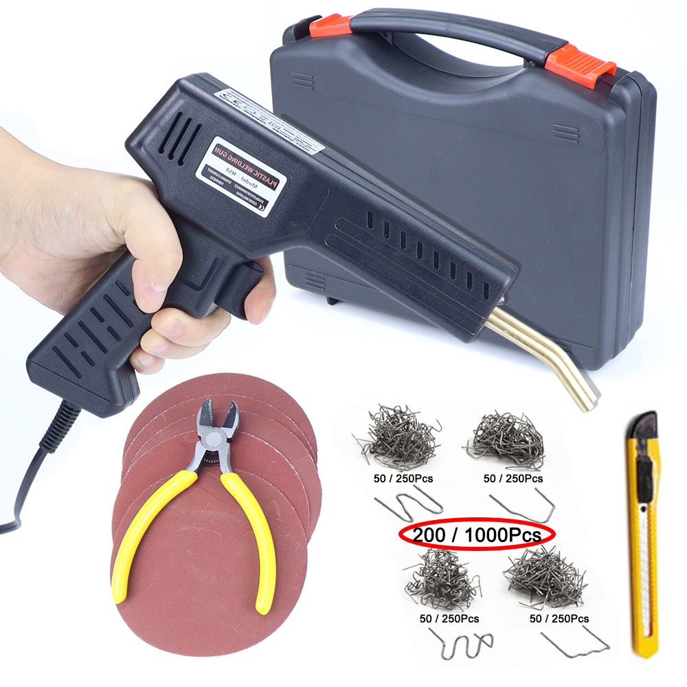 Portable Welding Generator - 50W 플라스틱 용접기 키트, 1000/200PCS 스테이플,