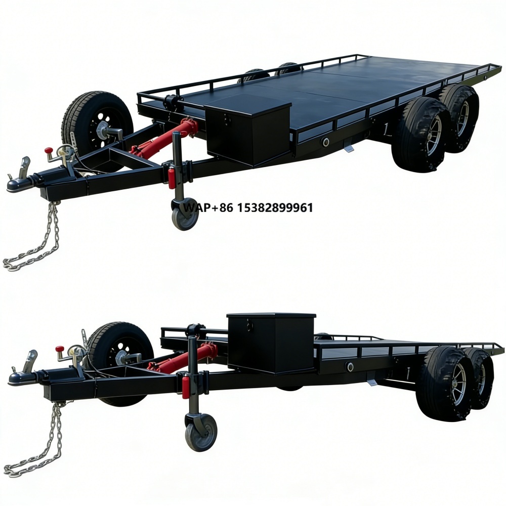 Heavy Equipment Haulers - 헤비듀티 이중축 스틸 카 홀러 트레일러