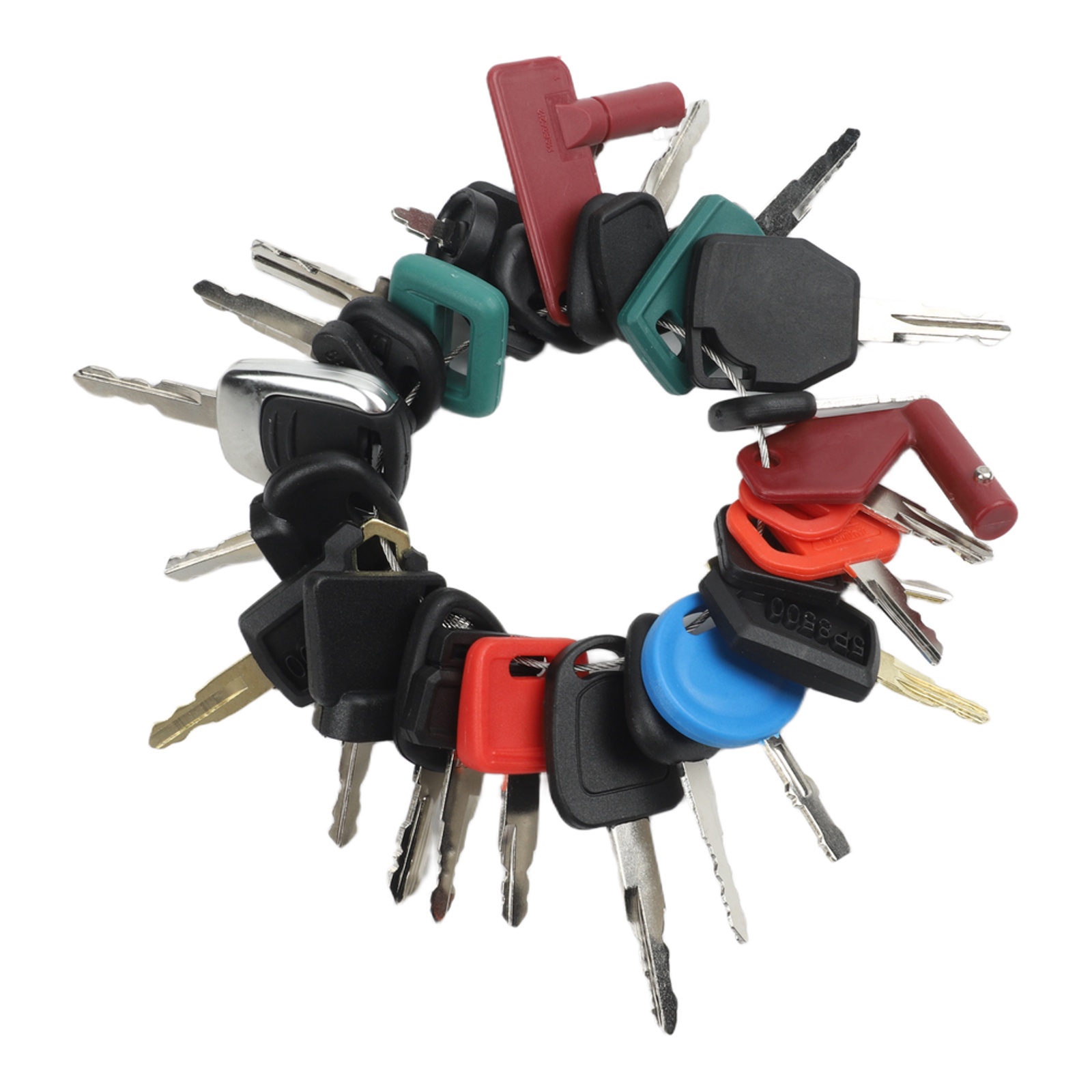 Heavy Equipment Keys Master Set - 50개 장비 점화키 세트 금속 건설
