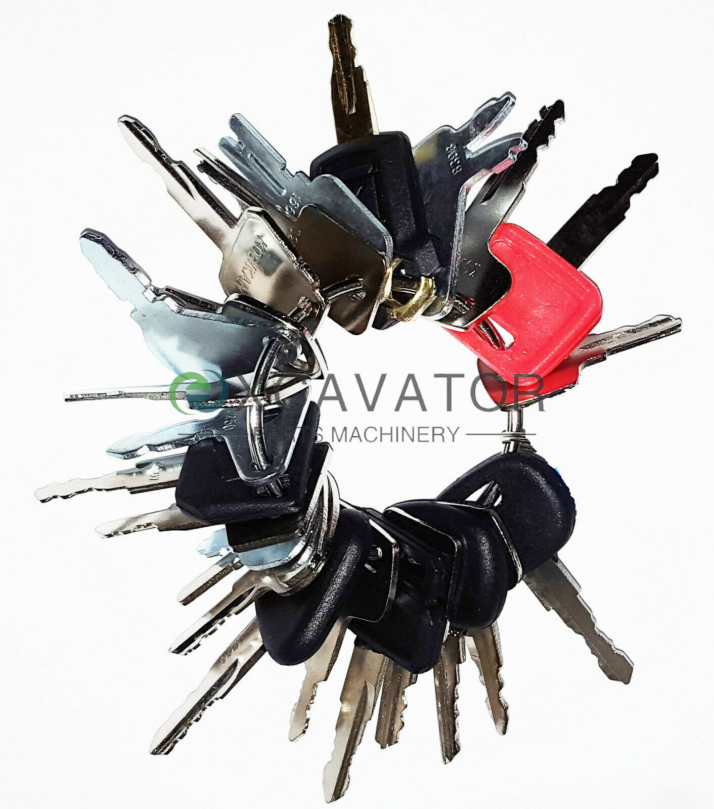 Heavy Equipment Keys Master Set - 23키 중장비 건설용 점화키 세트 (보브캣,