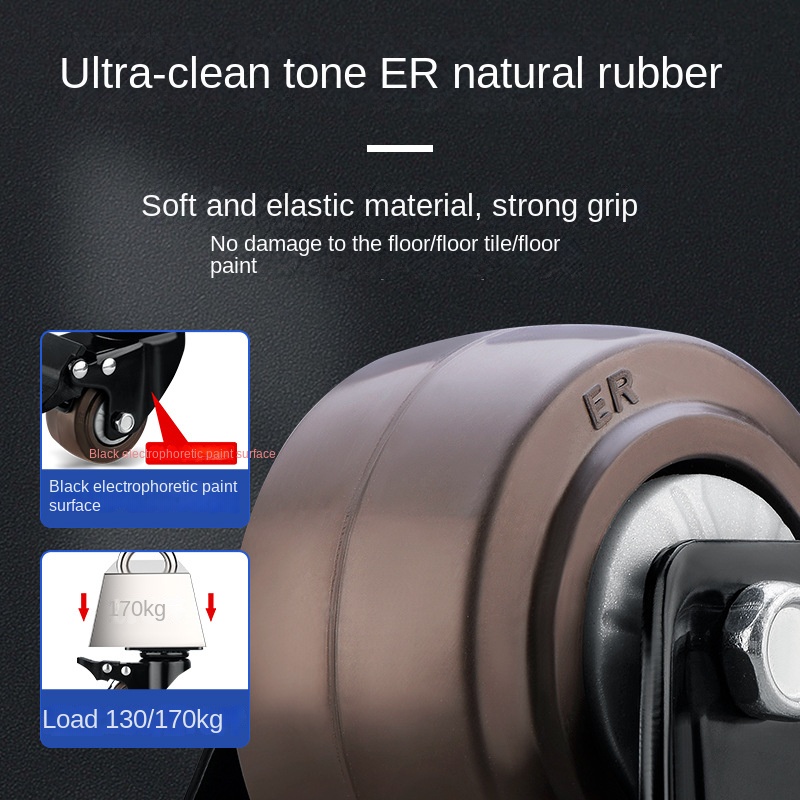 4 팩/로트 2 인치 헤비 듀티 사일런트 범용 휠 로봇 - Heavy Equipment Spare Parts 리뷰 및 가격