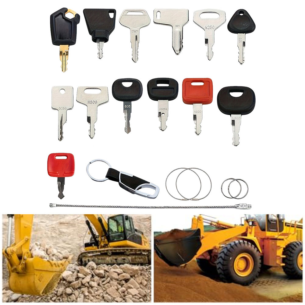 13개 건설기계 트랙터 및 굴삭기 교체용 시동키 세트, - Heavy Equipment Keys Master Set 리뷰 및 가격
