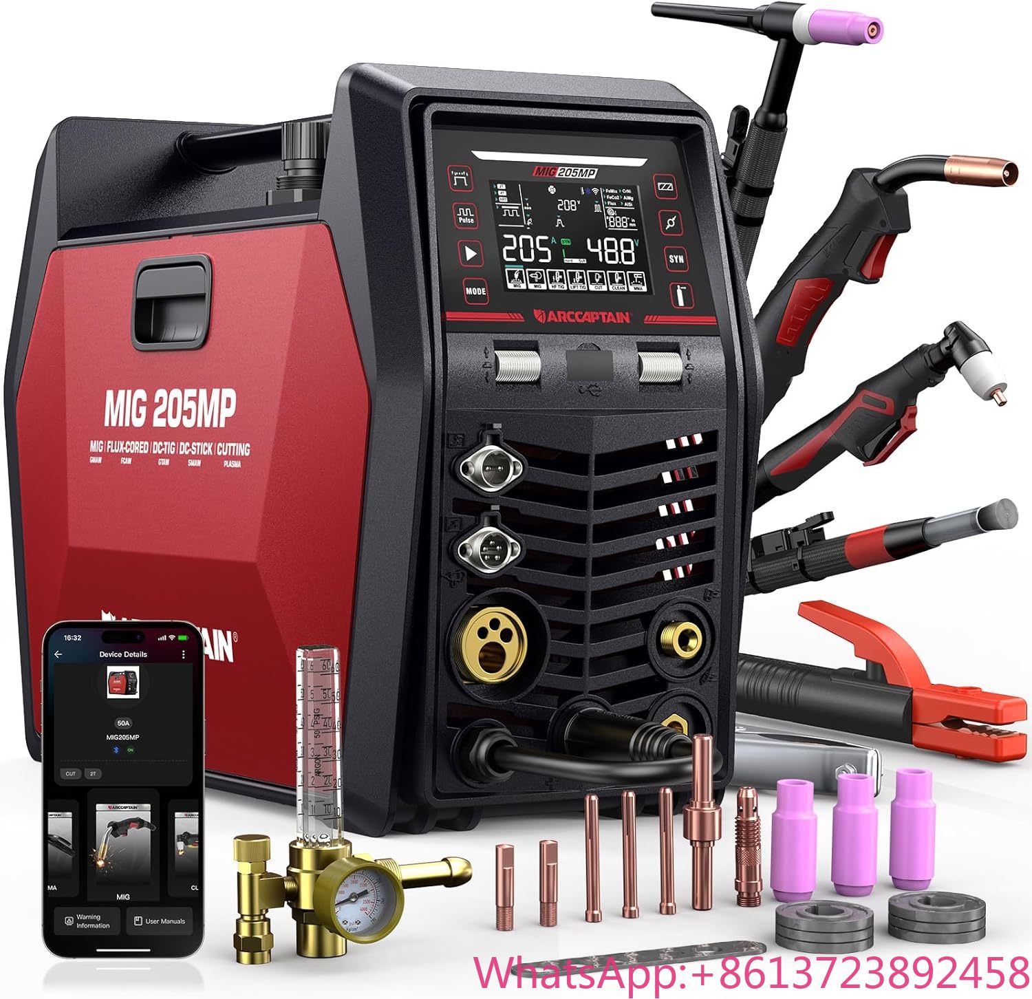 ARCCAPTAIN MIG205MP 다기능 용접기 IC - Portable Welding Generator 리뷰 및 가격