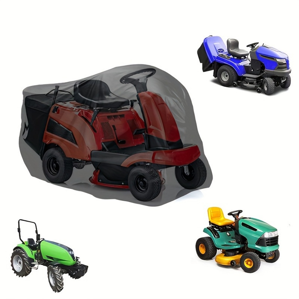 잔디깎이용 헤비듀티 블랙 옥스포드 원단 커버, 야외용  - Heavy Equipment Storage Yard 리뷰 및 가격