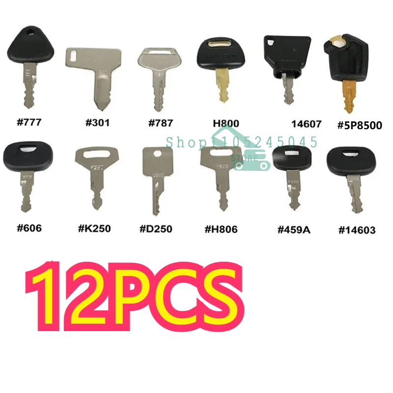 28/21/12개 마스터 점화키 세트 굴삭기 및 중장비 - Heavy Equipment Keys Master Set 리뷰 및 가격