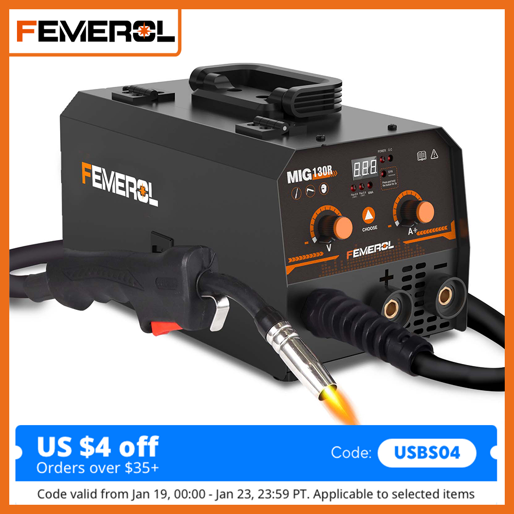 FEMEROL 2 In 1 MIG 용접기 130A 휴대 - Portable Welding Generator 리뷰 및 가격