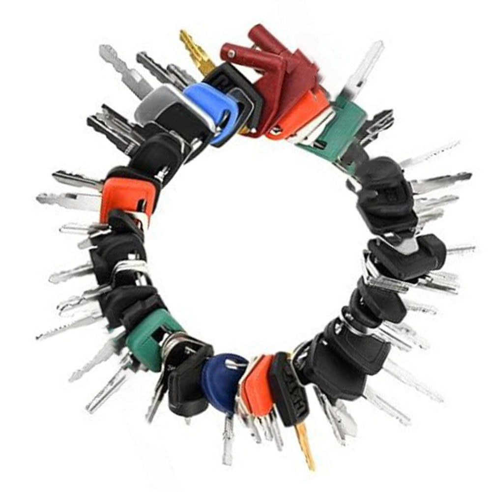50개 중장비 키 마스터 세트 건설 기계 점화 키 다양 - Heavy Equipment Keys Master Set 리뷰 및 가격