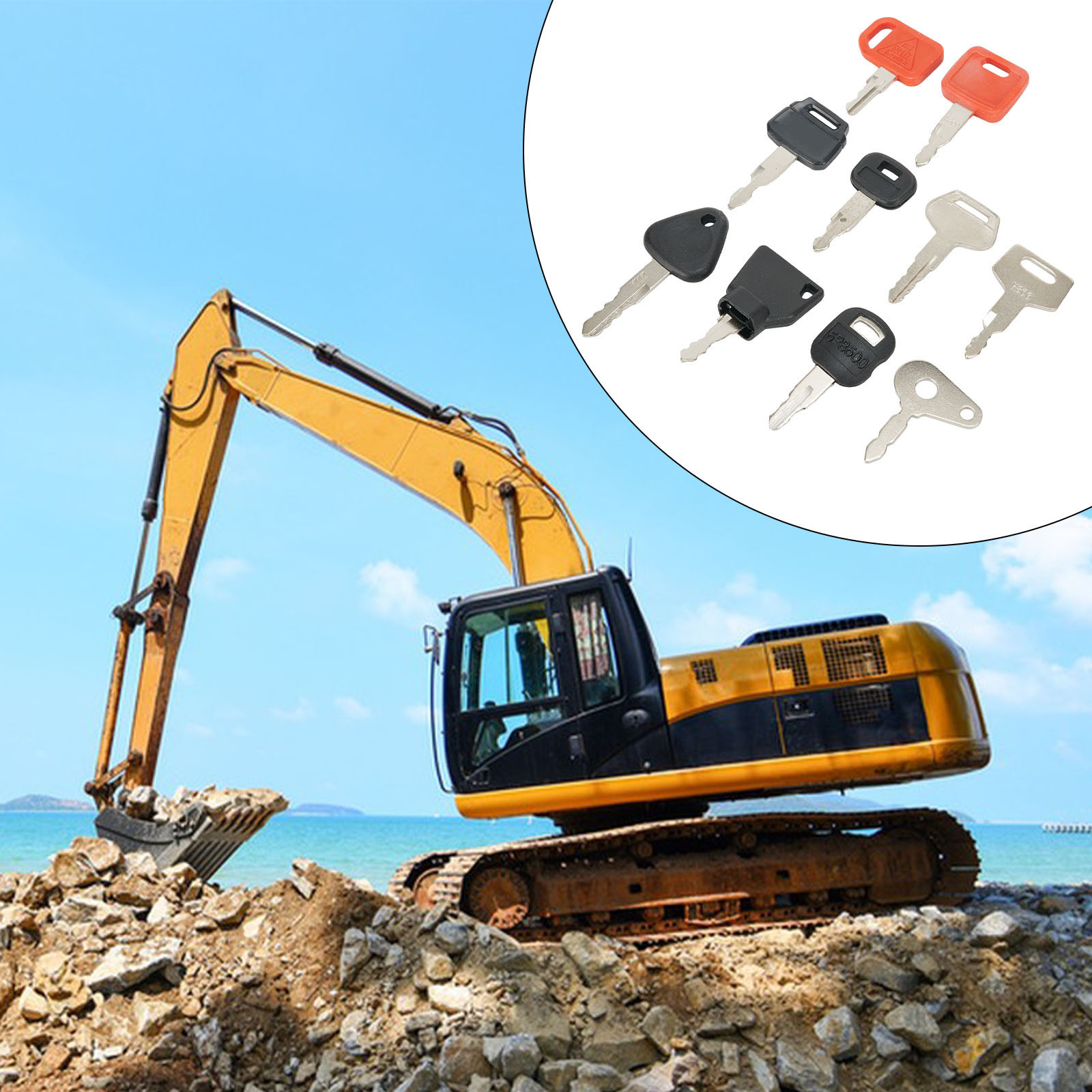 대부분의 굴삭기 트랙터 중기계용 마스터 키 점화 세트, - Heavy Equipment Keys Master Set 리뷰 및 가격