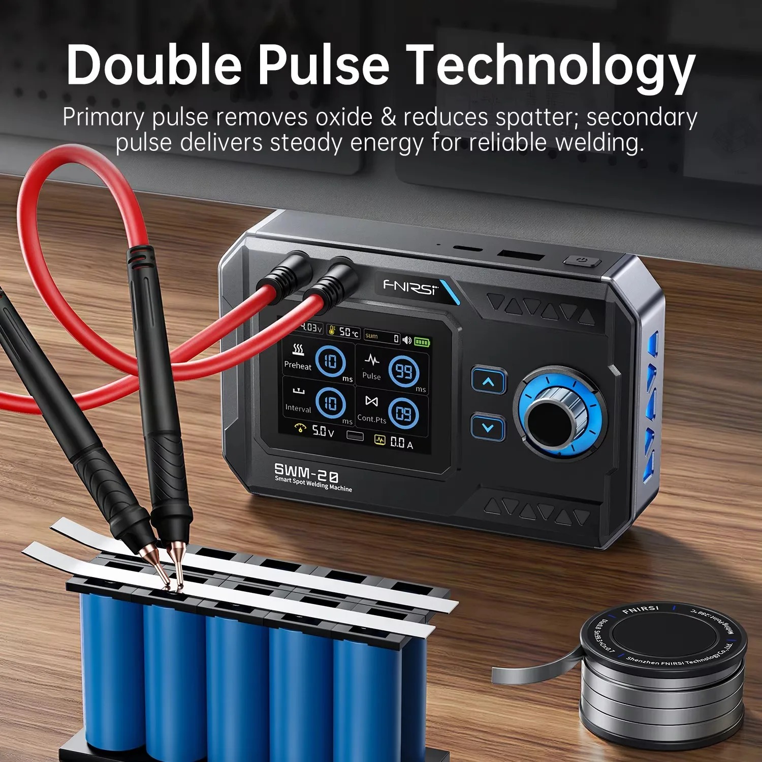 FNIRSI SWM-20 더블 펄스 배터리 용접기 휴대 - Portable Welding Generator 리뷰 및 가격